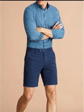 Brooks Brothers Red Fleece Performance Shorts 30W 9” Inseam | Khaki